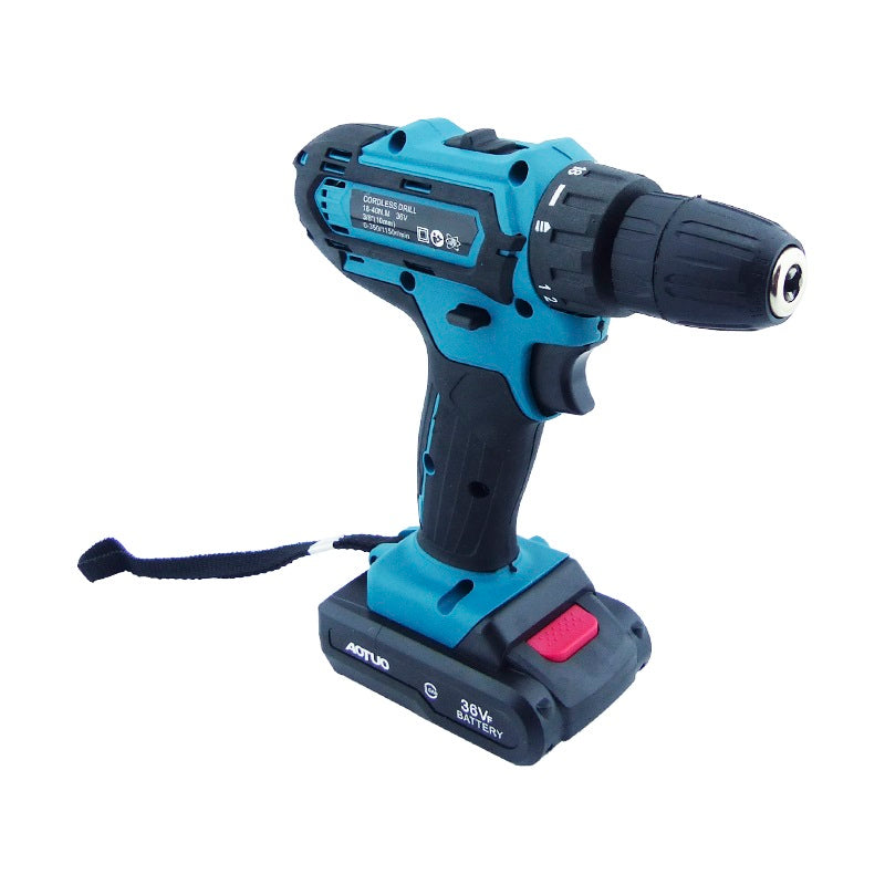 Taladro Portátil Recargable 36V con 24 Accesorios 32Nm Máx. Luz Led