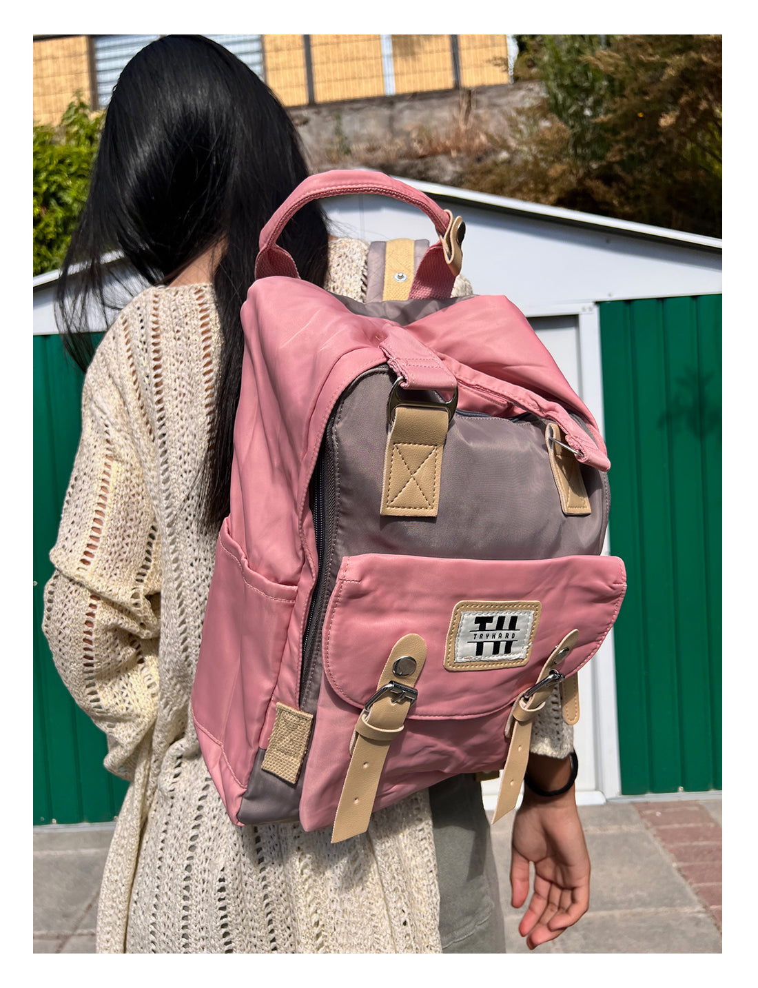 Mochila Femenina diseño clásico a prueba de agua 37 Litros