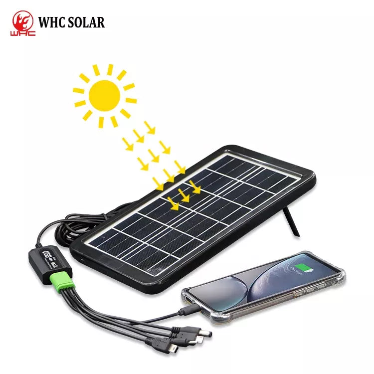 Panel solar portátil cargador múltiple 35W