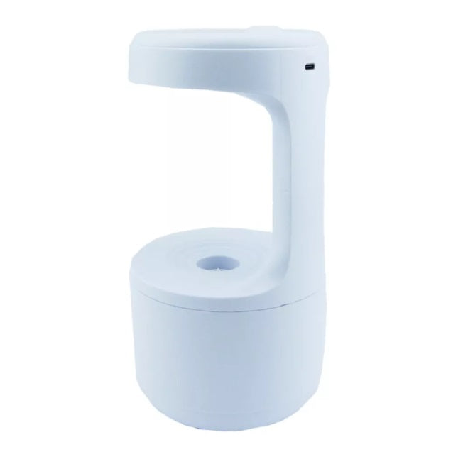 Humidificador Antigravedad Reloj, Luz Cálida y Capacidad de 600 ml