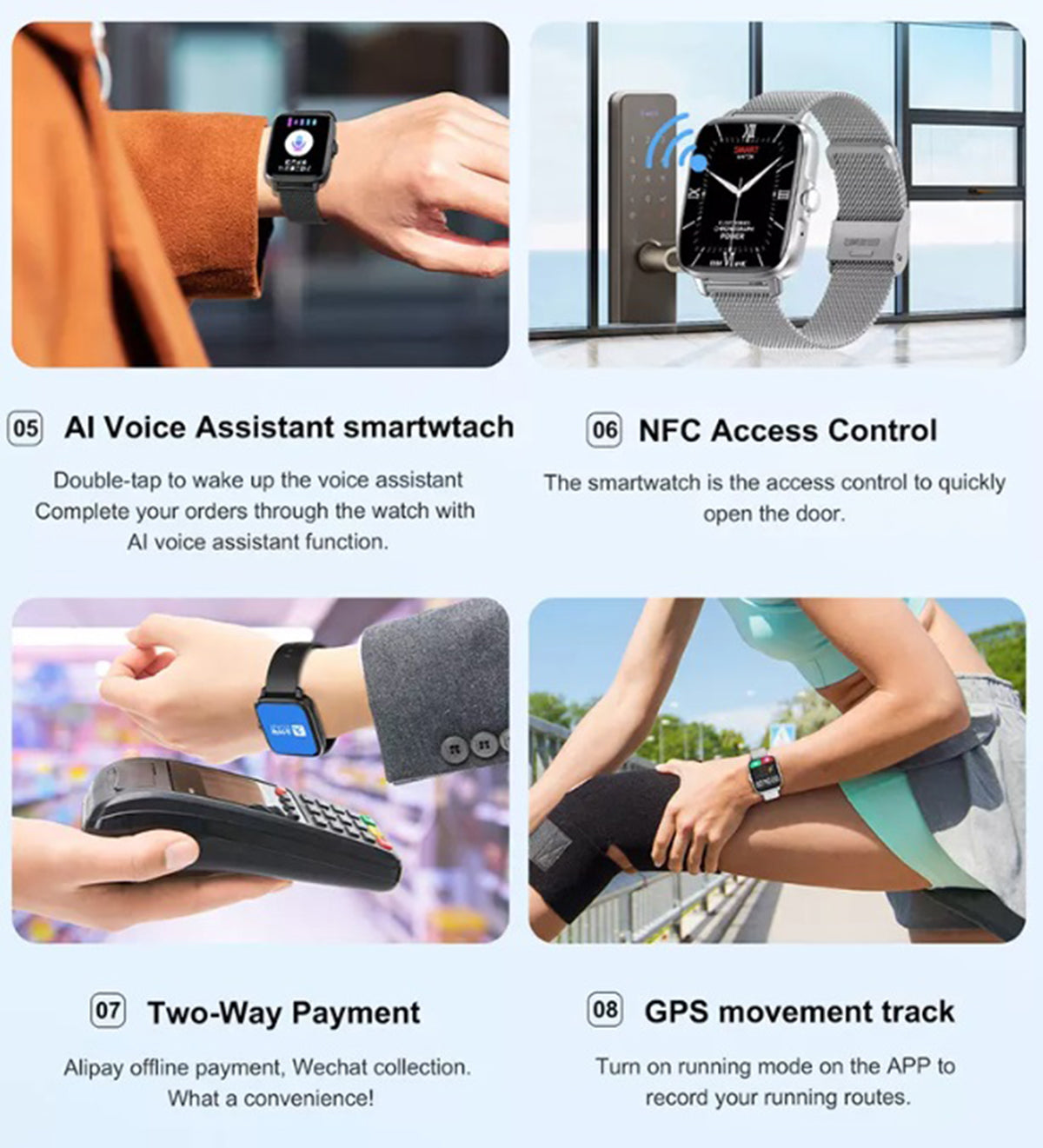 Reloj Inteligente Smartwatch Bluetooth DT102 pantalla 1.9 pulgadas