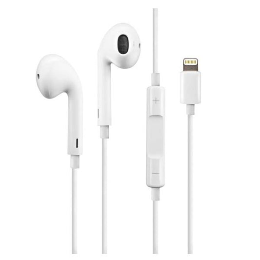 Audífonos Earpods Para iPhone Conexión Lightning Manos Libres