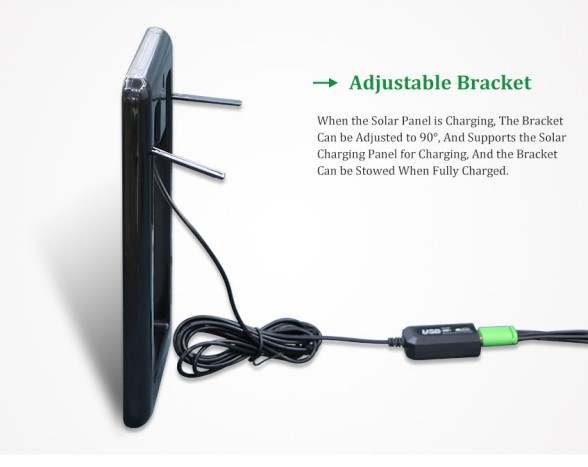 Panel solar portátil cargador múltiple 35W