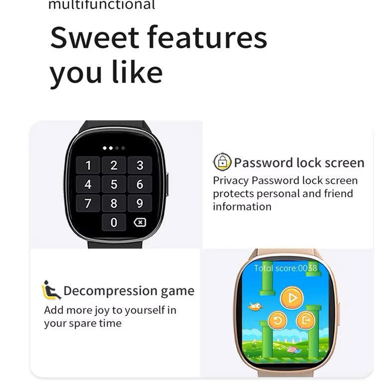 Reloj Inteligente Smartwatch Bluetooth K55 300 mAh TFT Salud Deporte