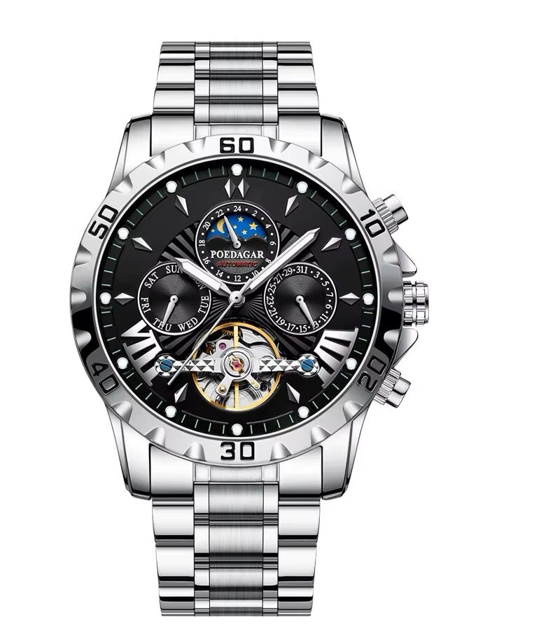 Reloj Automático Mecánico para Hombre De Lujo Impermeable 3ATM