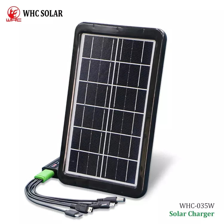 Panel solar portátil cargador múltiple 35W