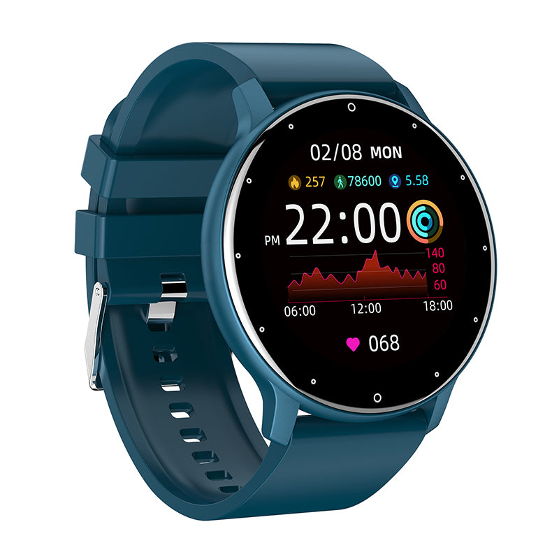 Reloj Inteligente Smartwatch Bluetooth ZL02 Sports Fitness Azul