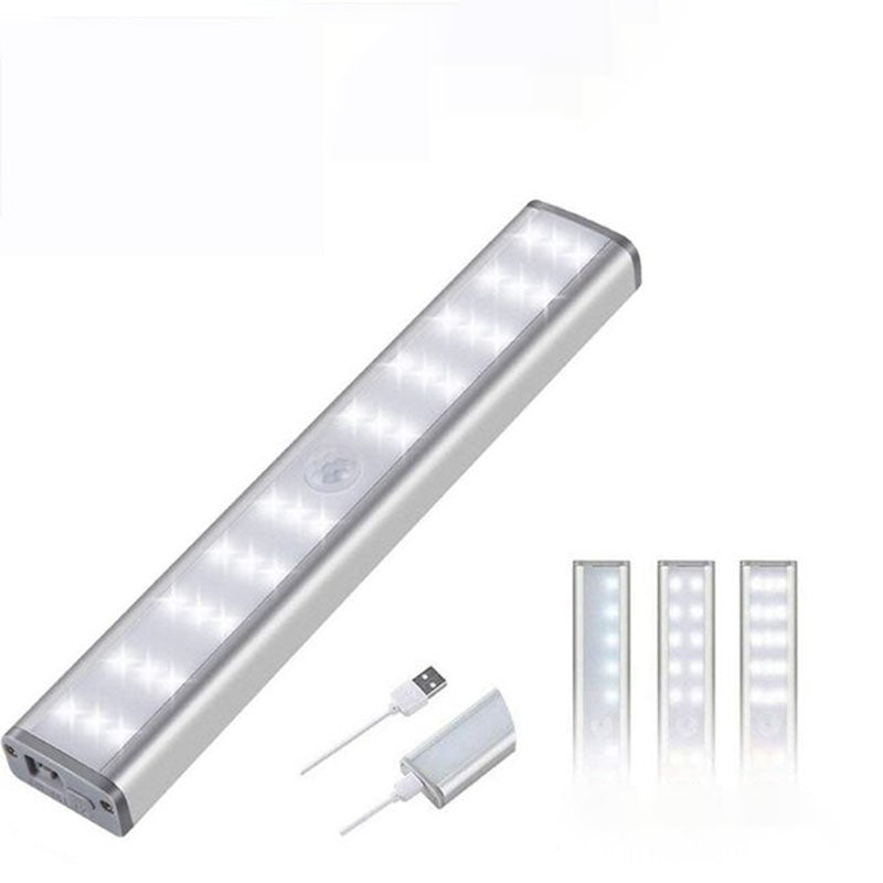 Barra Luz Led inteligente con sensor de movimiento Recargable