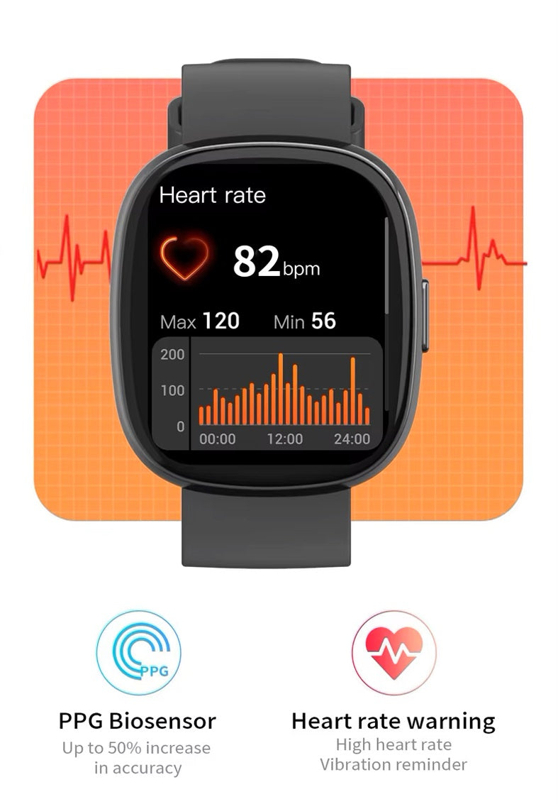 Reloj Inteligente Smartwatch Bluetooth K55 300 mAh TFT Salud Deporte