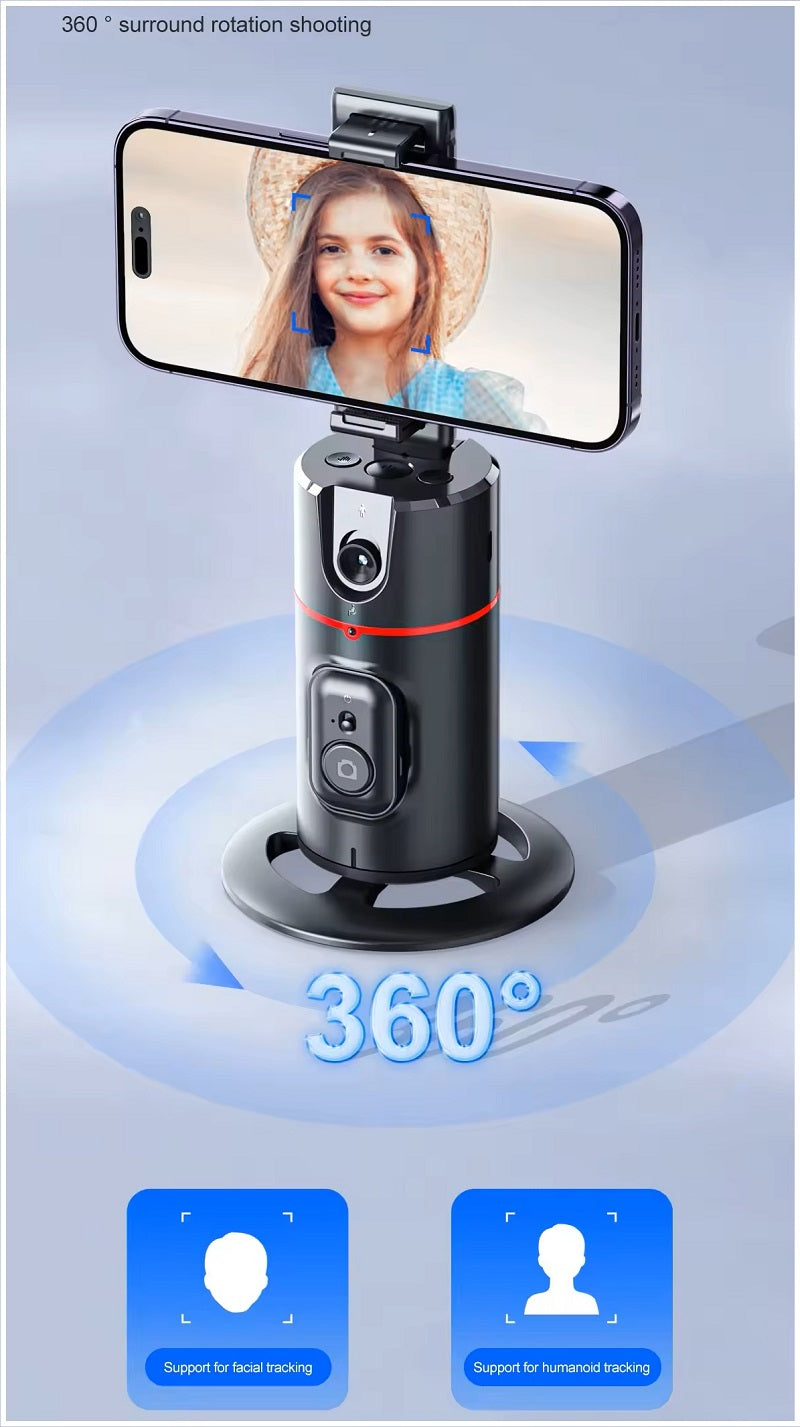 Trípode 360° Seguimiento Facial Automático con Control Remoto