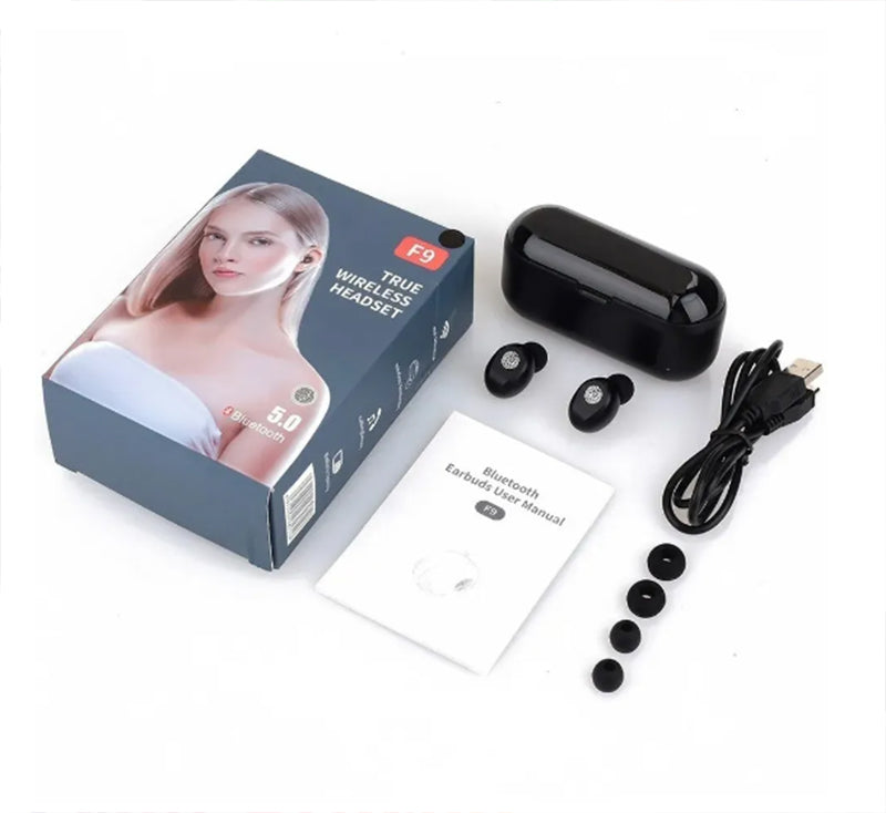 Audífonos inalámbricos Bluetooth In-Ear F9 V 5.0