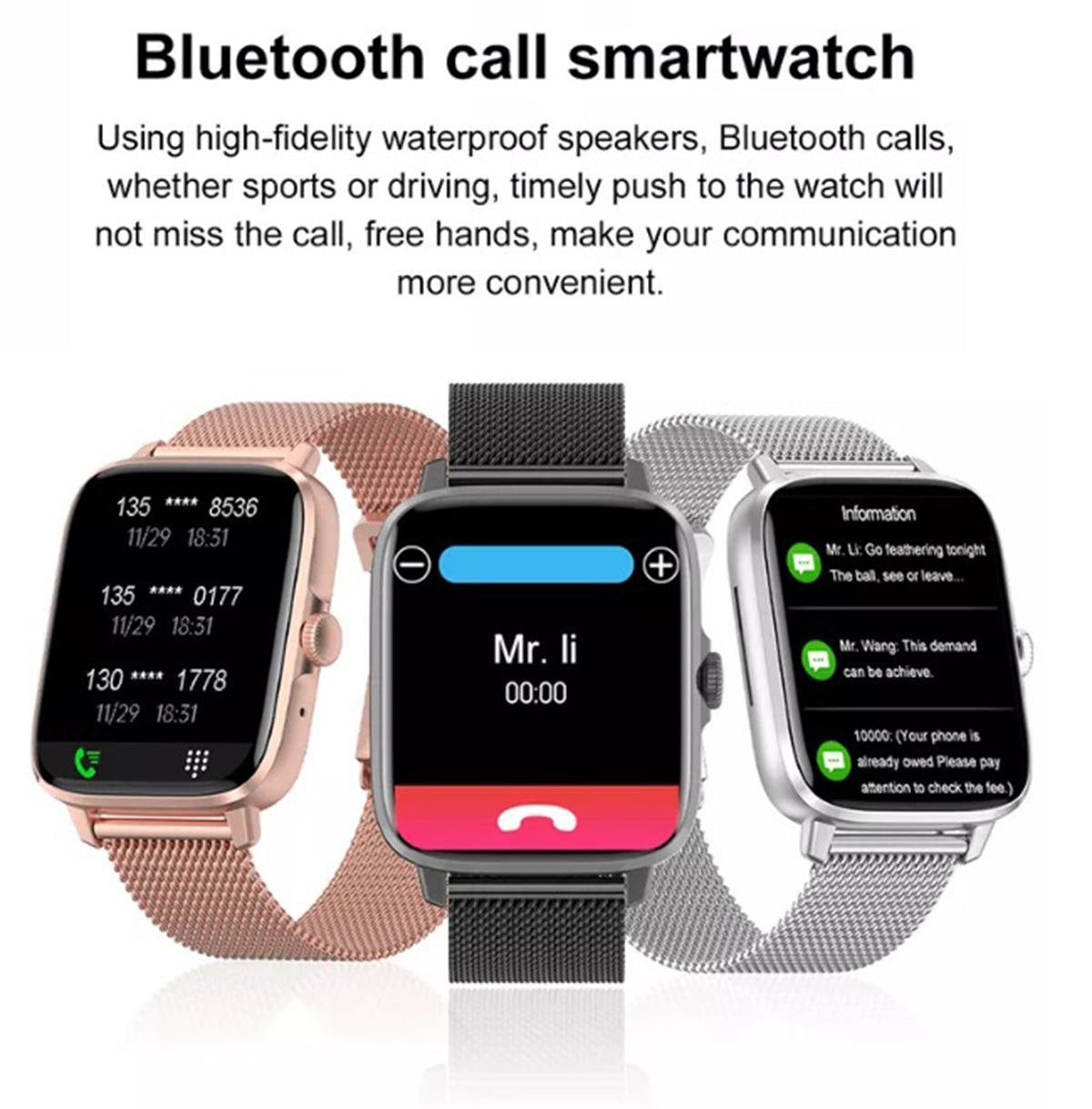 Reloj Inteligente Smartwatch Bluetooth DT102 pantalla 1.9 pulgadas