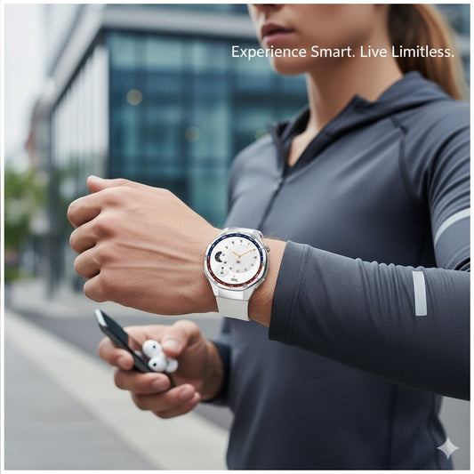 Smartwatch HT32 Deportivo OLED Multifuncional Compatible IOS Android Notificaciones Salud Deporte Redes sociales