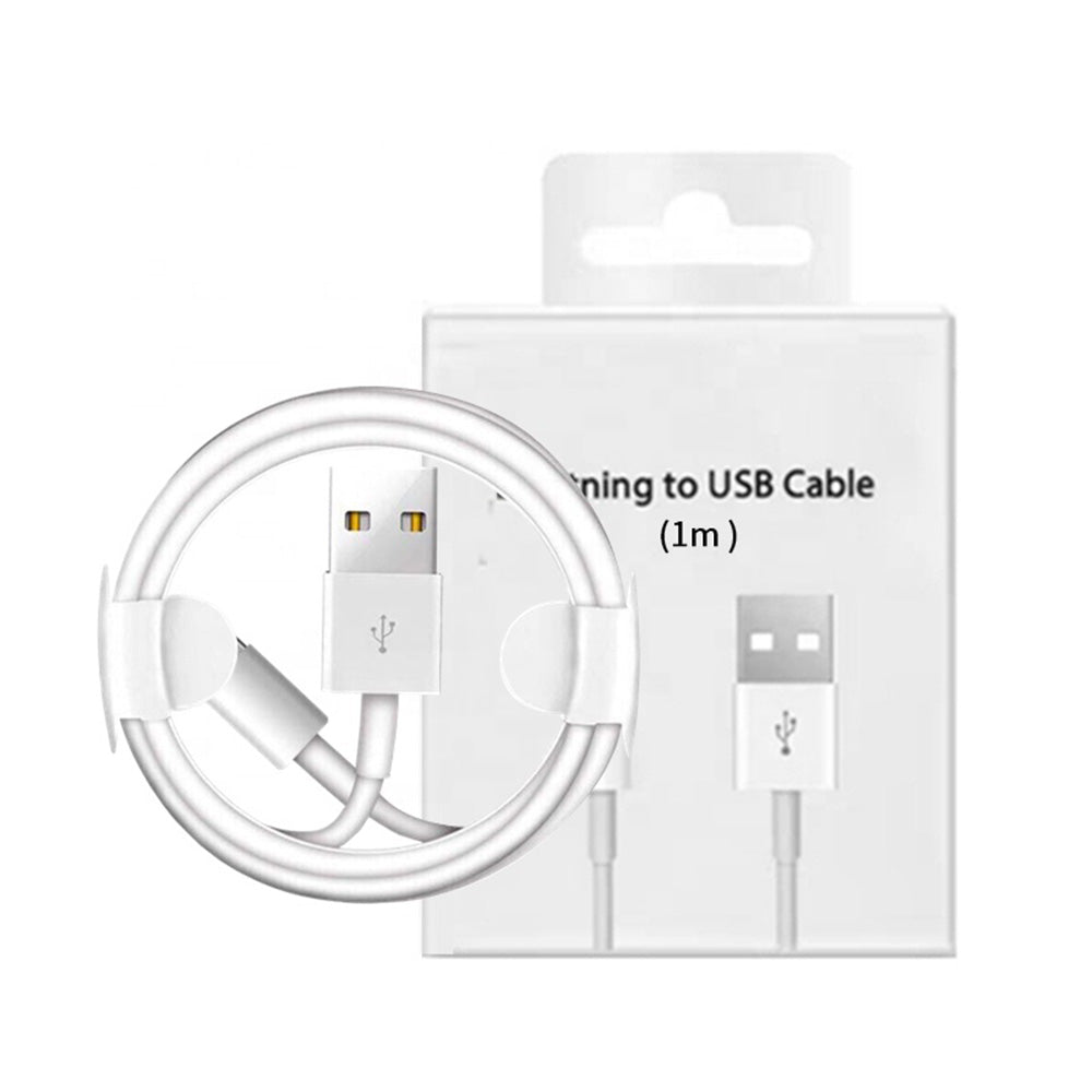 Cable Conector Lightning Para iPhone O iPad 1 Metro Rápido