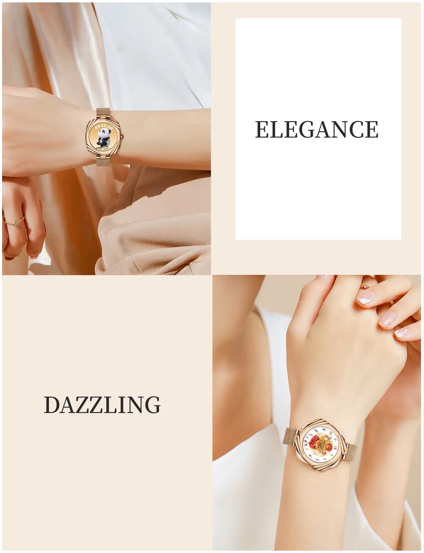 Smartwatch Reloj Inteligente Elegante AW5 Amoled 220mAh IP68 Salud