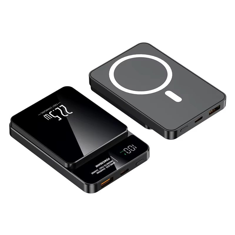 Batería Portátil Power Bank Magnética carga Inalámbrica 30000 mAh 22W