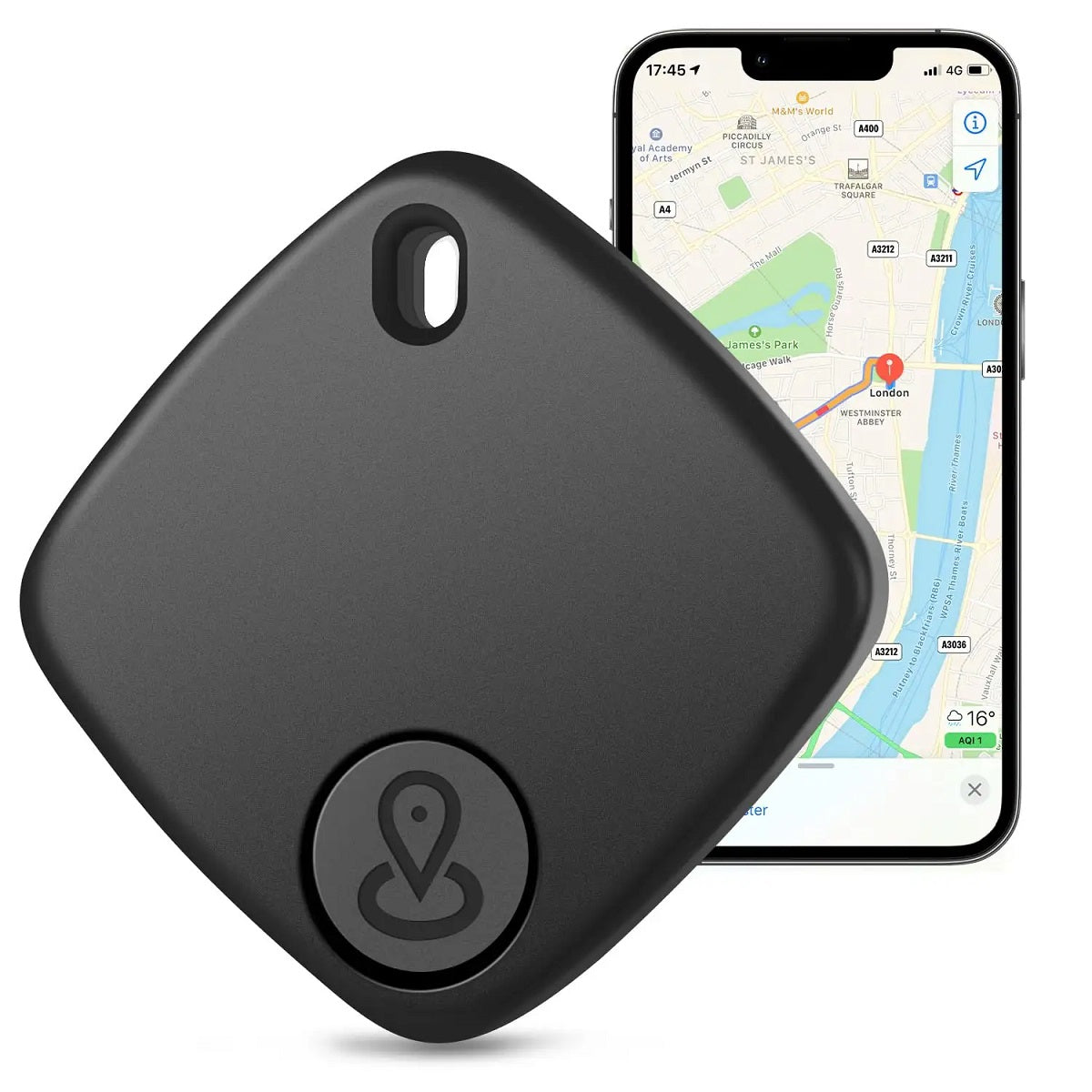 Localizador GPS Inteligente Bluetooth Anti-Pérdida Llaves Mascotas etc