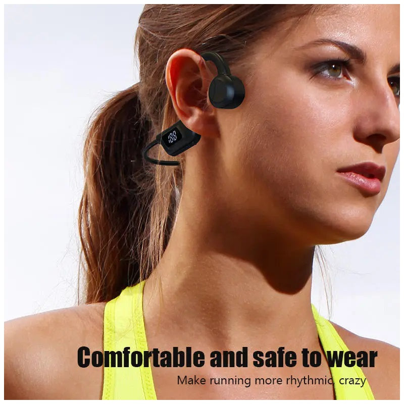 Audífonos inalámbricos Bluetooth Open-Ear Bone Conduction IPX-5