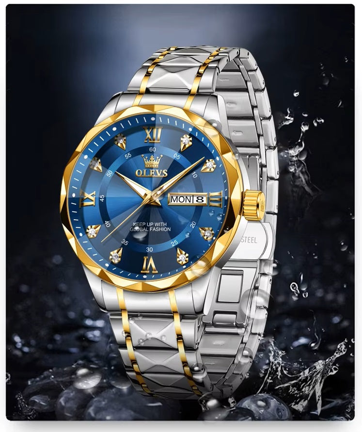 Reloj de Pulsera de Cuarzo para Hombre Elegancia Resistencia