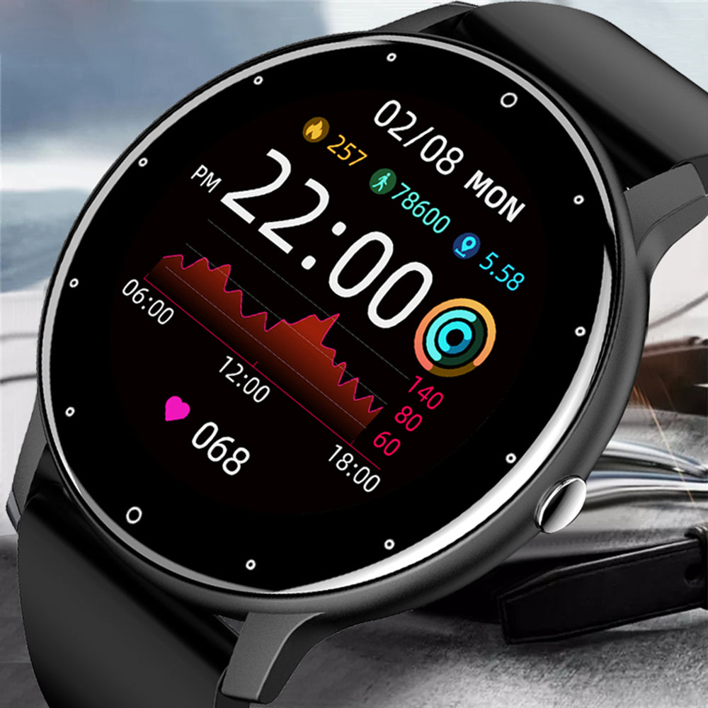 Reloj Inteligente Smartwatch Bluetooth ZL02 Sports Fitness Negro