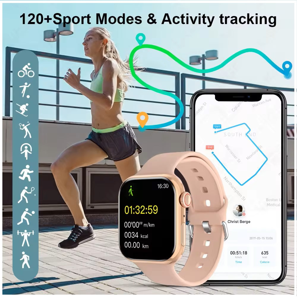 Smartwatch IW9 MINI Bluetooth 5.0 Monitoreo Integral de Salud