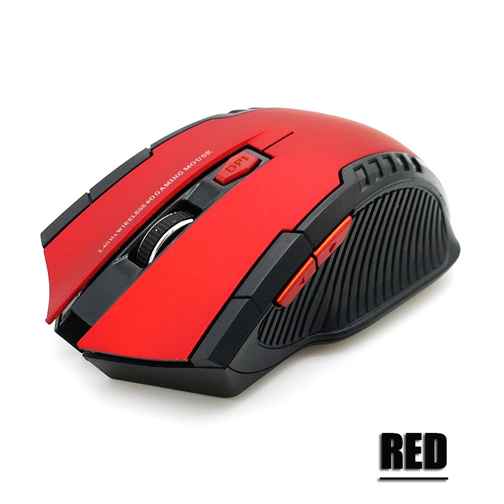 Mouse Gamer 1600 DPI Bluetooth 2.4 Ghz para Windows y Mac