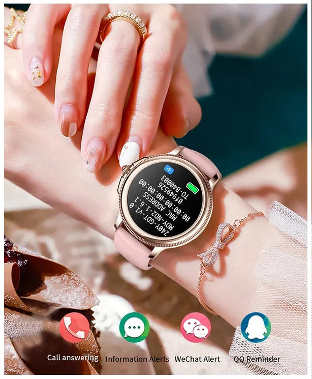 Reloj Inteligente Smartwatch Bluetooth Elegante Mujer Doble correa