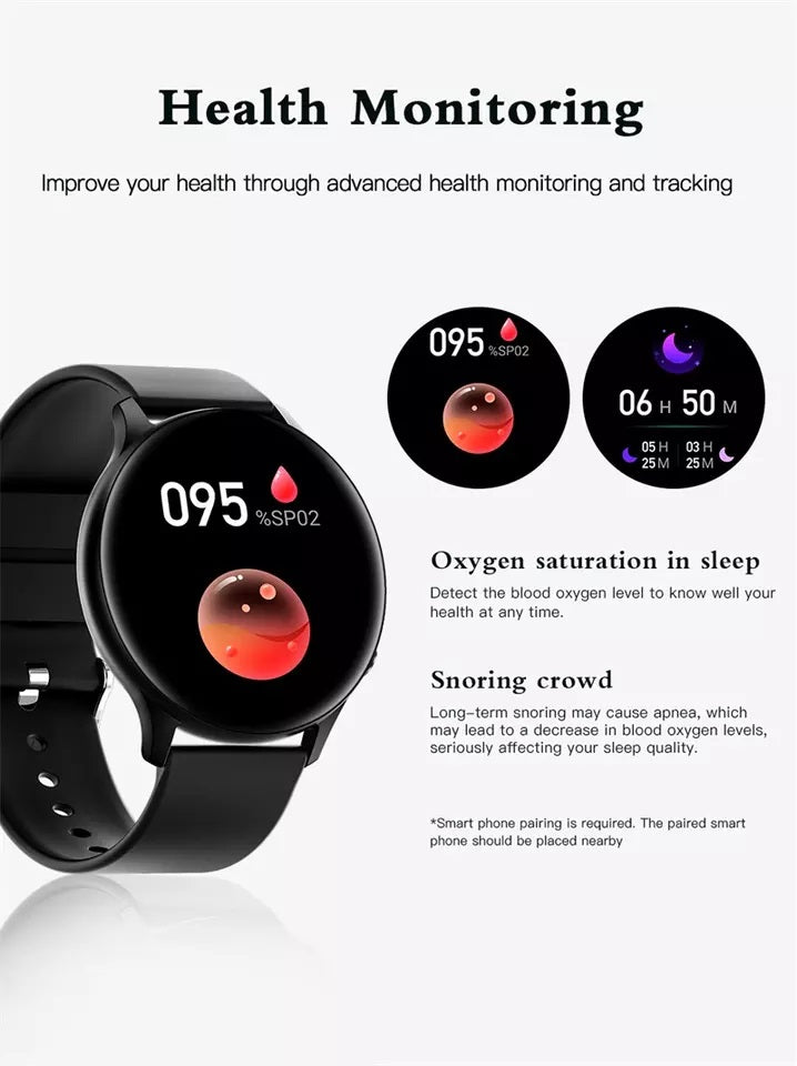 Reloj Inteligente Smartwatch Bluetooth MX15 Sports Fitness Rosado
