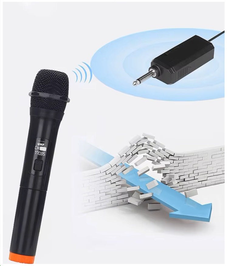Micrófono Inalámbrico Profesional 50mts Compatible Cancelación Ruido