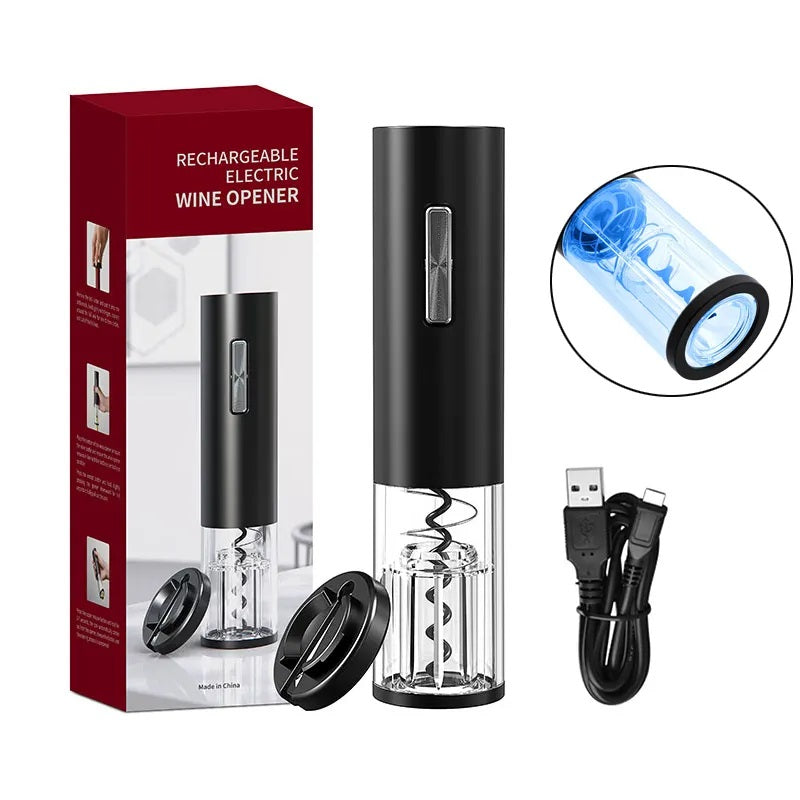 Sacacorchos Eléctrico Destapador de vino Automático Recargable USB