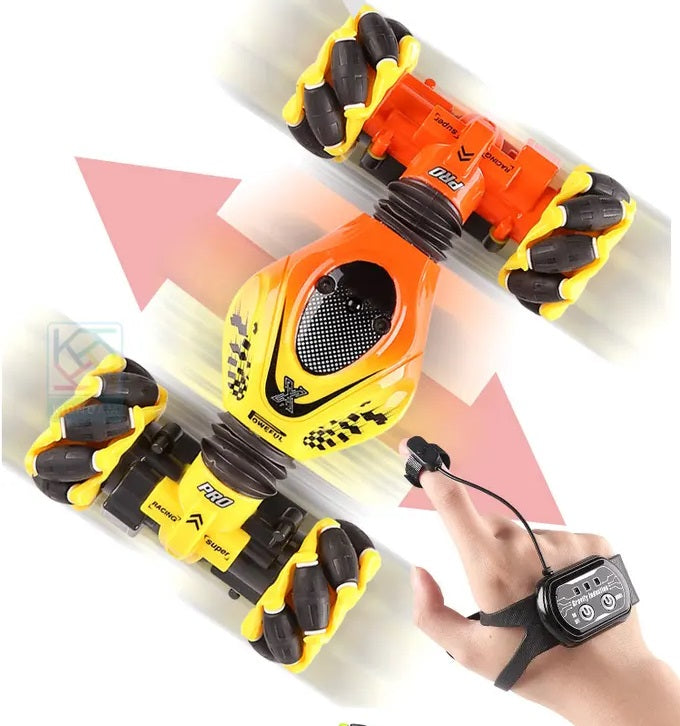 Auto control Remoto 3 Modos Sensor movimiento control y mano Amarillo
