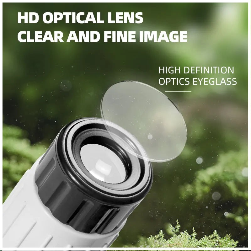 Microscopio Educativo Infantil 1200X Luz LED Lentes HD