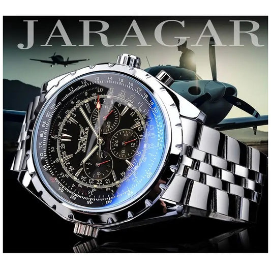 Reloj Automático Jaragar Deportivo para Hombre Movimiento Mecánico