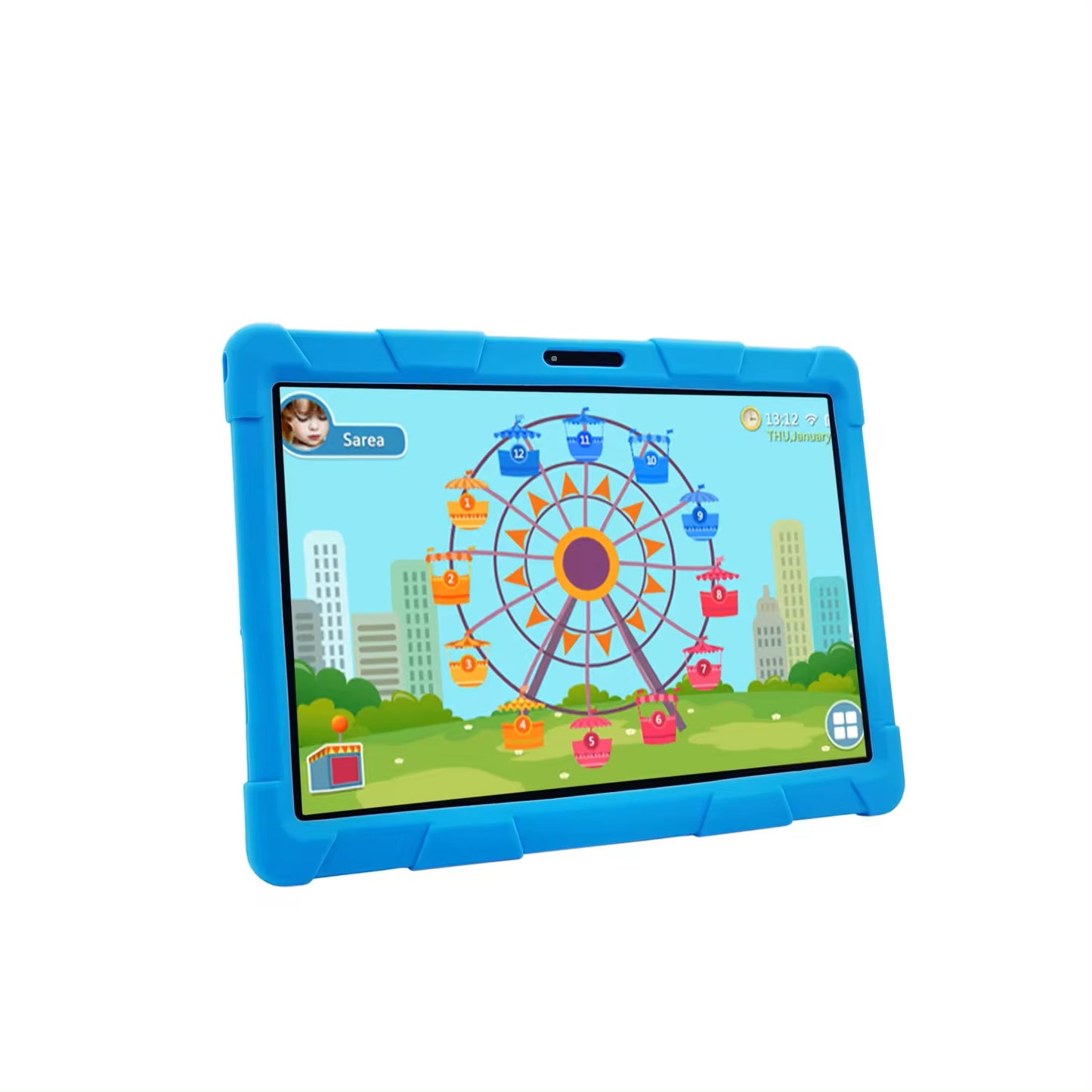 Tablet Infantil Android 12 Quad Core 1.6Ghz 2GB RAM 32 ROM 5000mAh 10 Pulgadas WIFI BLUETOOTH