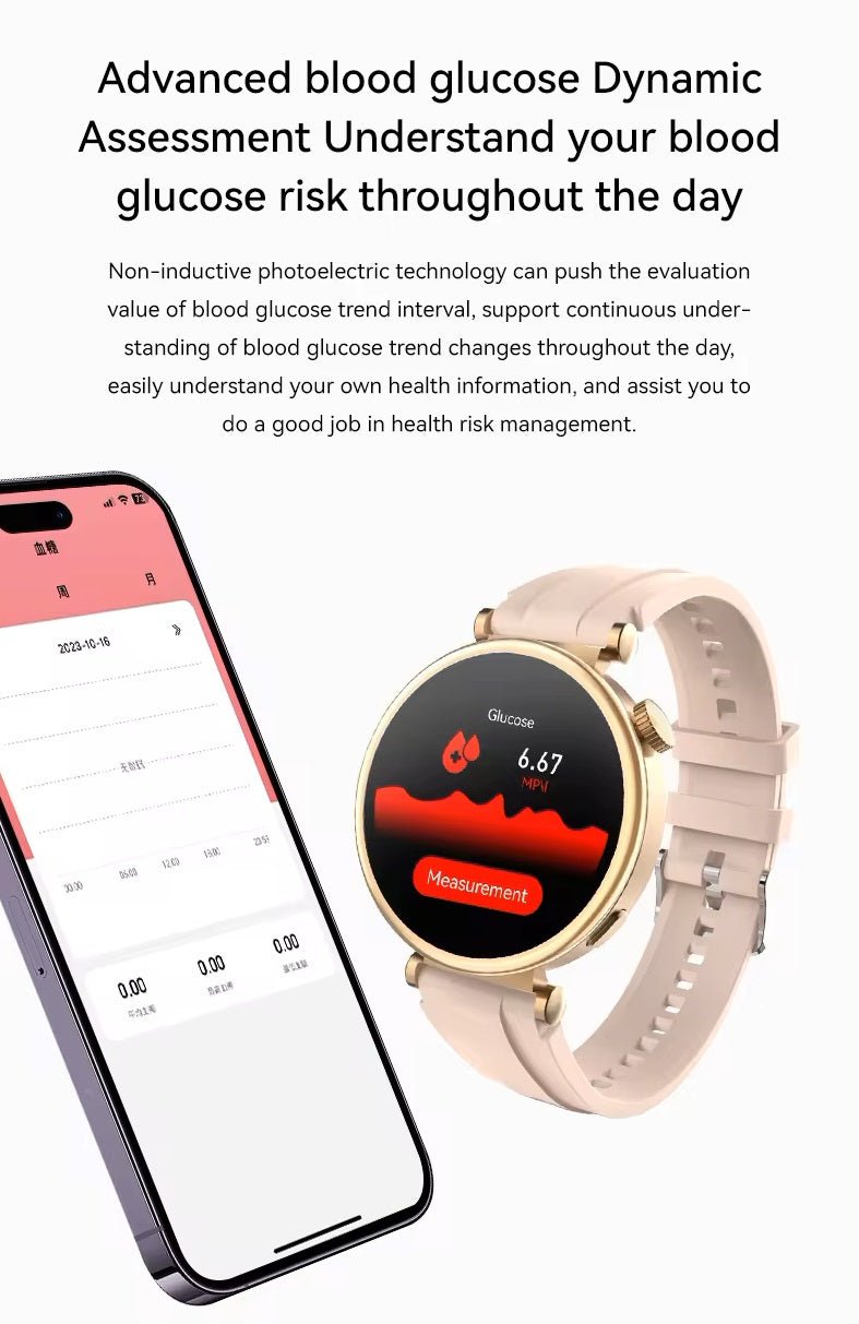 Smartwatch GT4 Mini para Mujer Pantalla IPS Llamadas Bluetooth