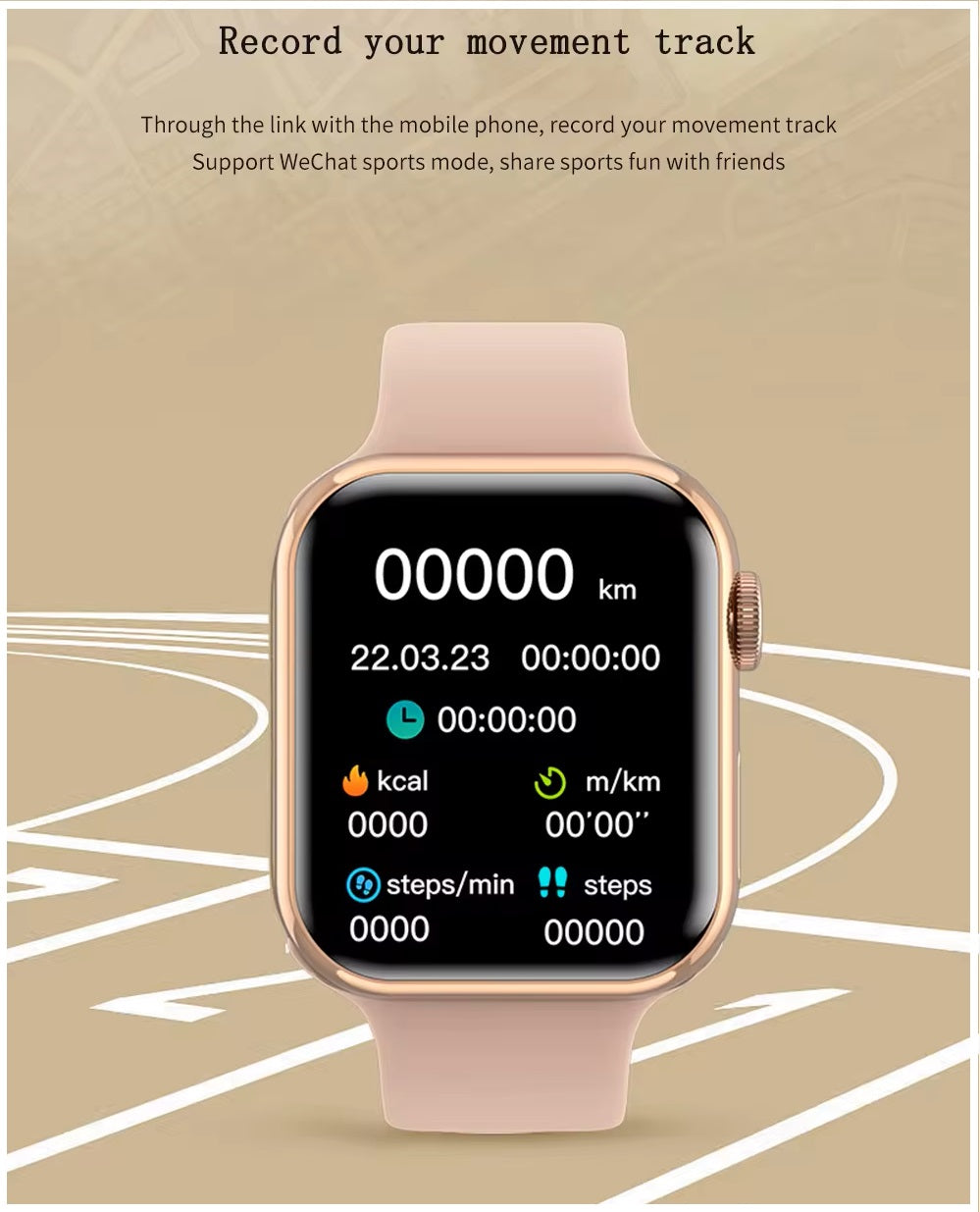 Smartwatch IW9 MINI Bluetooth 5.0 Monitoreo Integral de Salud