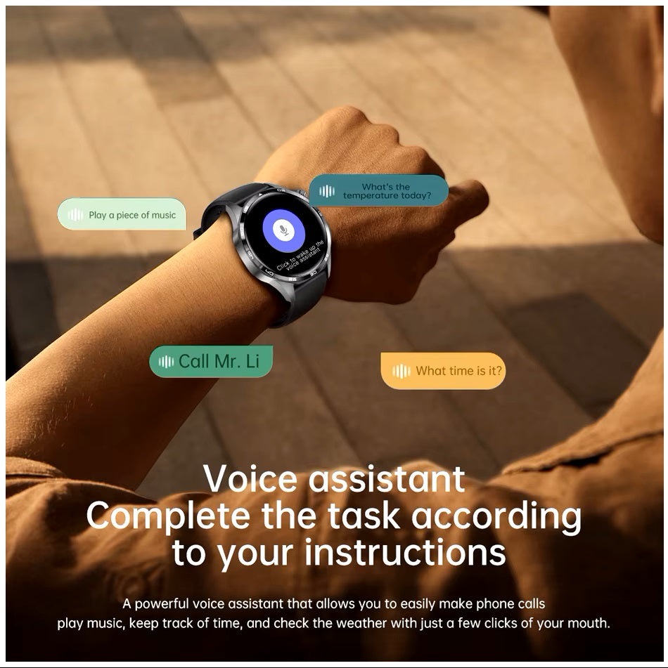 Smartwatch GT5 PRO Llamadas Bluetooth 5 Monitoreo Salud 300 mAh IP67