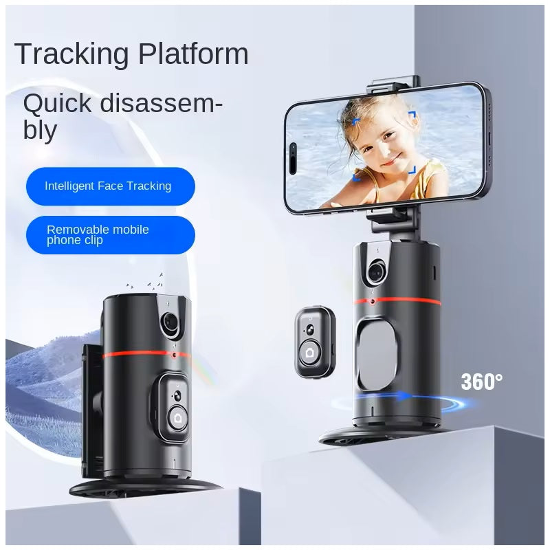 Trípode 360° Seguimiento Facial Automático con Control Remoto