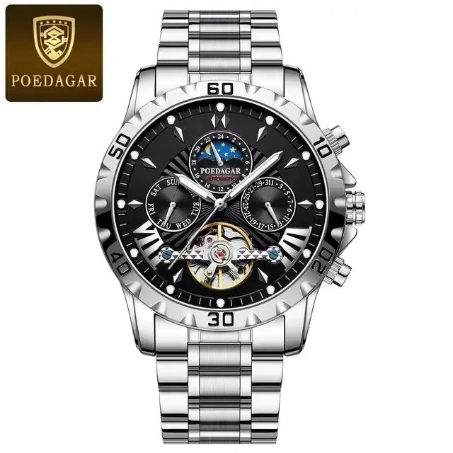Reloj Automático Mecánico para Hombre De Lujo Impermeable 3ATM