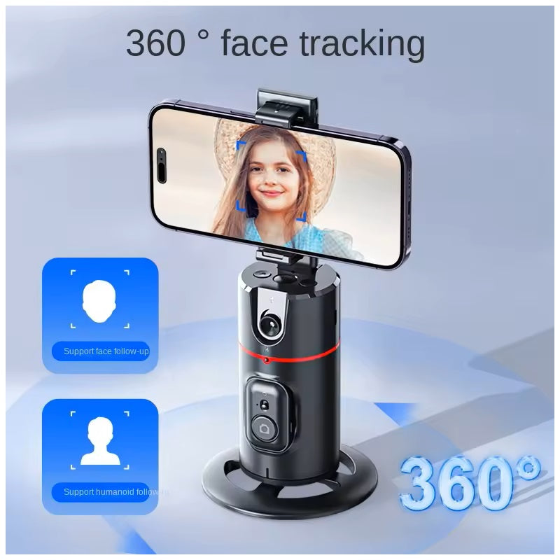 Trípode 360° Seguimiento Facial Automático con Control Remoto