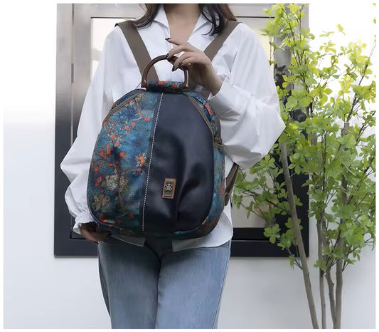 Mochila Estampada de Diseñador de Lujo Impermeabilidad para Mujer