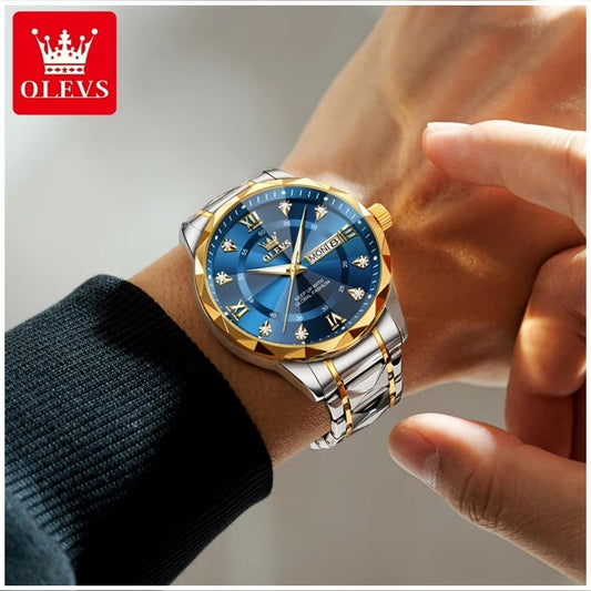 Reloj de Pulsera de Cuarzo para Hombre Elegancia Resistencia