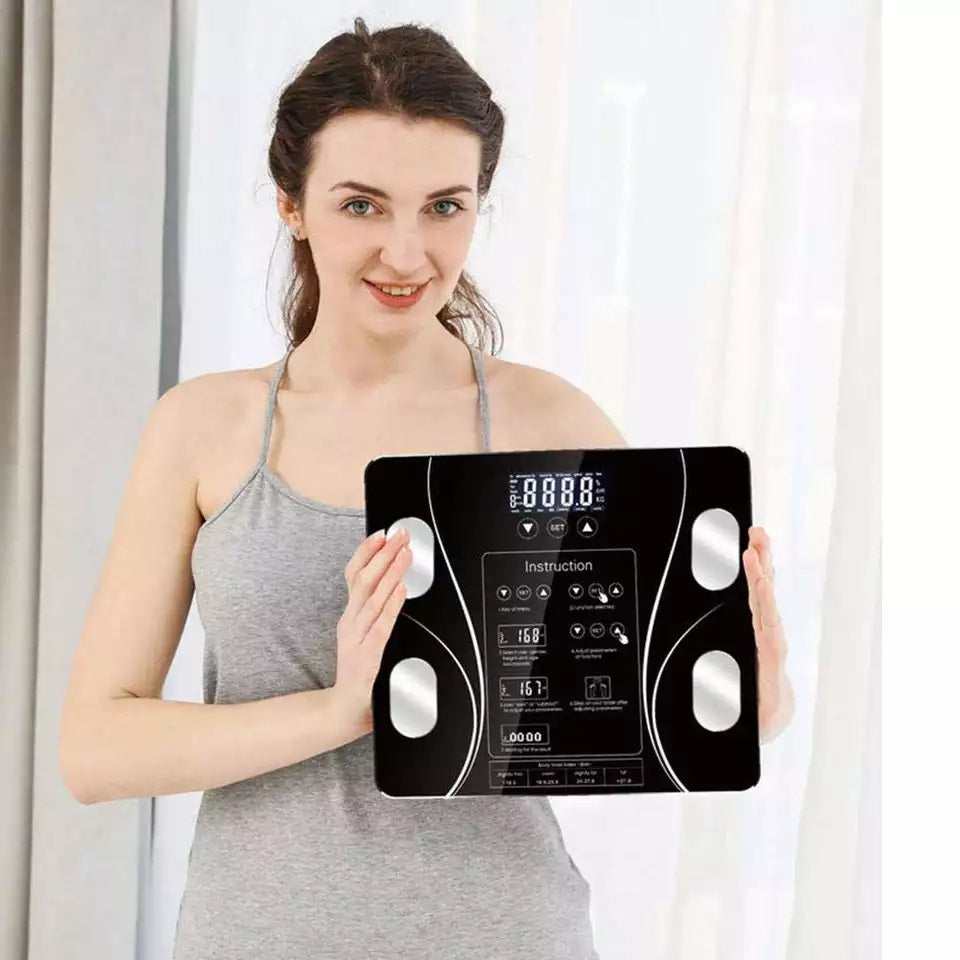 Pesa Balanza Digital Avanzada 180Kg 79 Análisis Composición Corporal Conexión Bluetooth