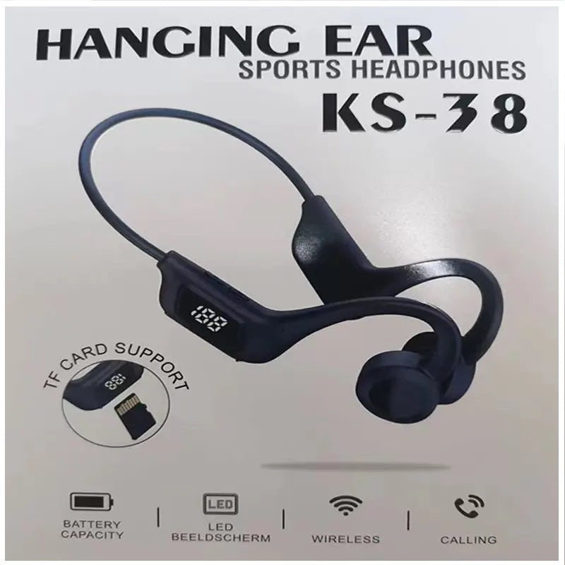 Audífonos inalámbricos Bluetooth Open-Ear Bone Conduction IPX-5