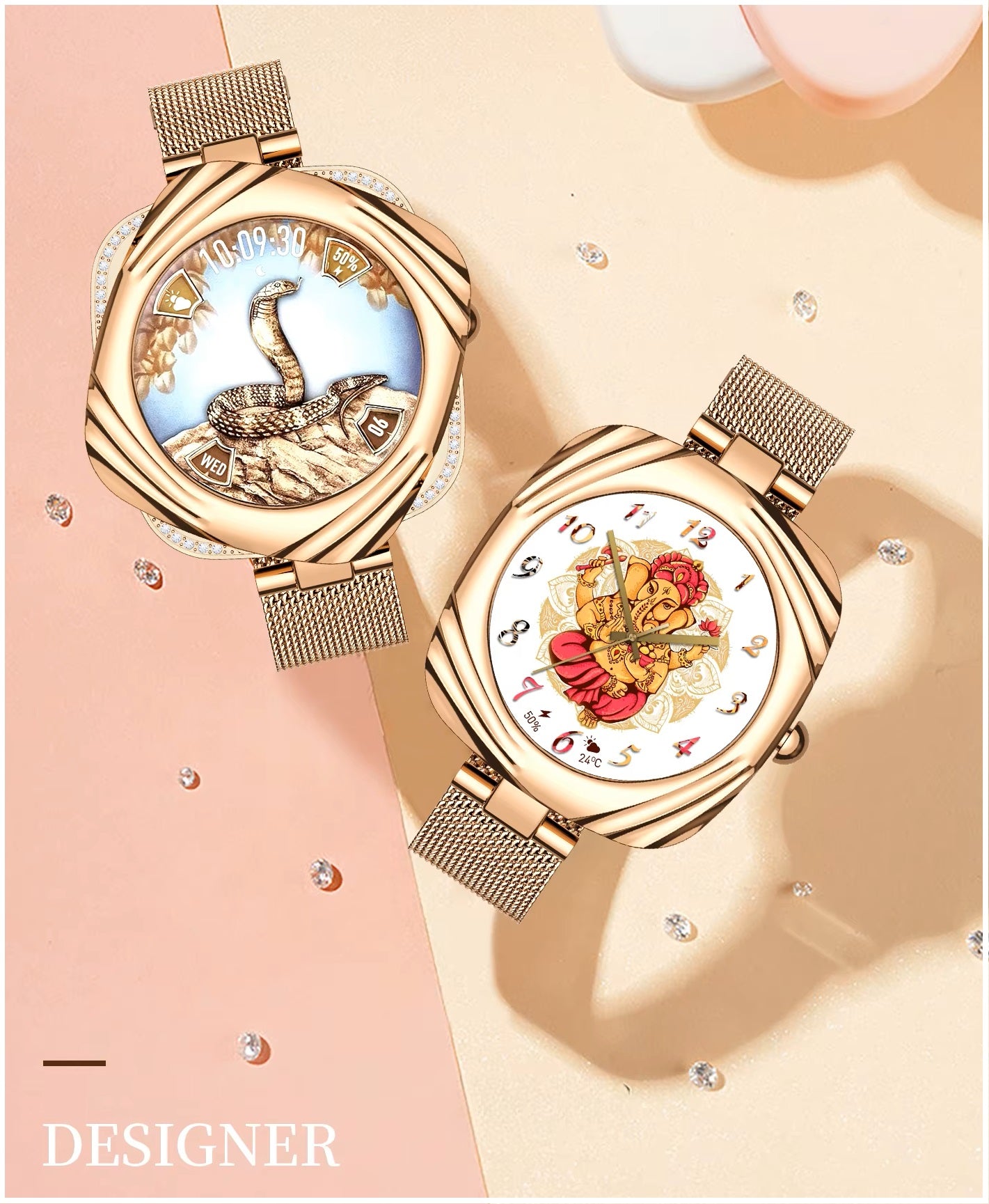 Smartwatch Reloj Inteligente Elegante AW5 Amoled 220mAh IP68 Salud