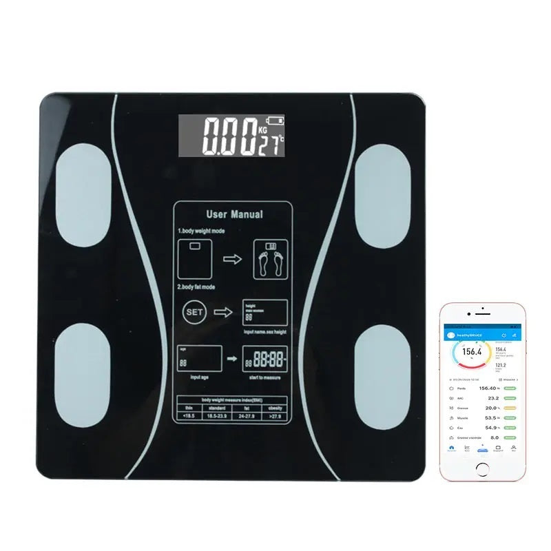 Pesa Balanza Digital Avanzada 180Kg 79 Análisis Composición Corporal Conexión Bluetooth