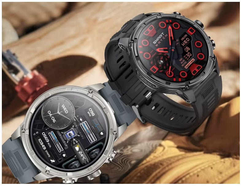 Reloj Inteligente V99 AMOLED 1.85 Batería 710mAh, Llamadas Bluetooth Salud