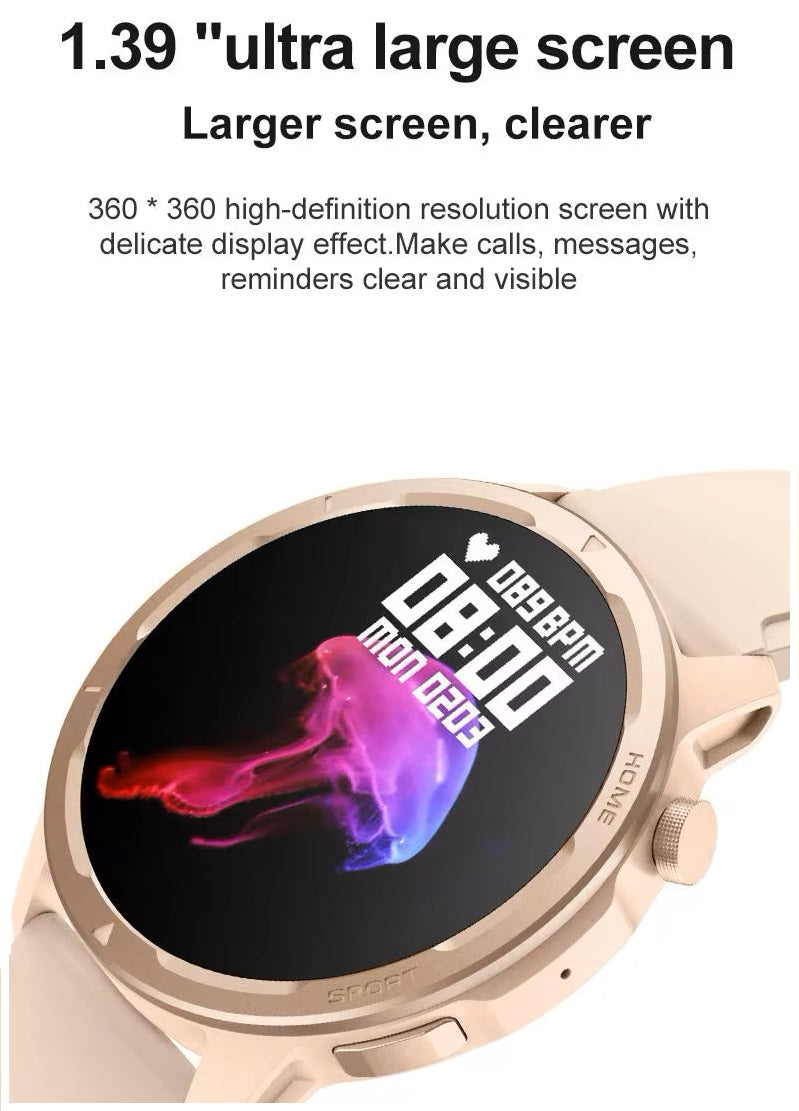 Smartwatch S52M 360×360 para iOS y Android