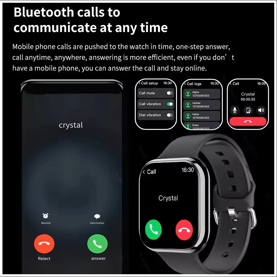 Smartwatch IW9 MINI Bluetooth 5.0 Monitoreo Integral de Salud
