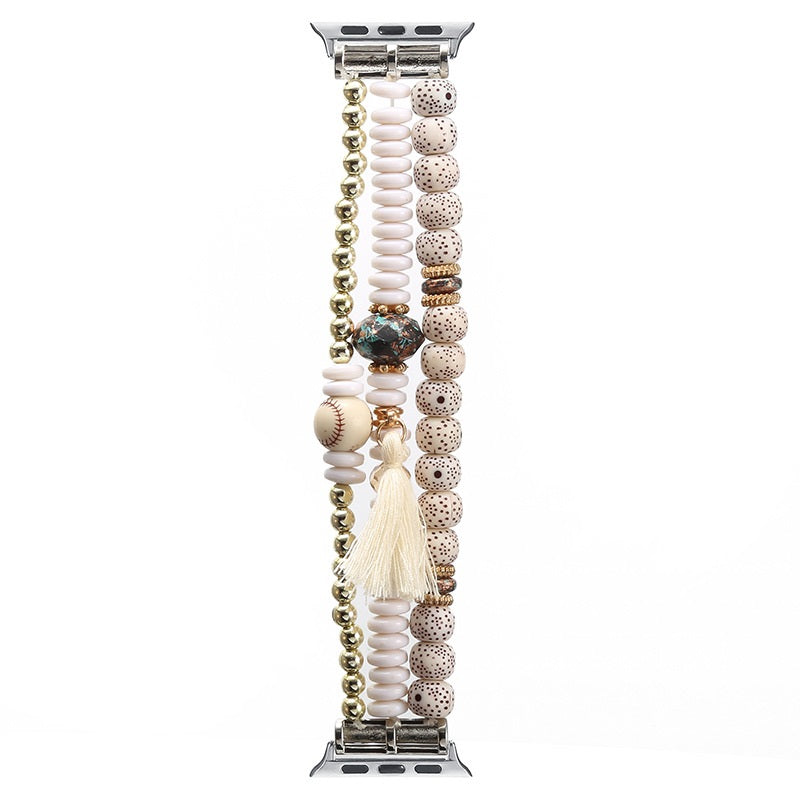 Correa Bohemia Joyería para Apple Watch 42/44 mm – Diseño Artesanal, Ajuste Cómodo Estilo Exclusivo